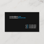 黒I 名刺 (裏面)