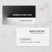 黒Pro 名刺 (正面/裏面)