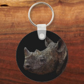 黒Rhino キーホルダー (正面)
