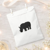 黒Rhino フェイバーバッグ (クリップ留めされた状態)