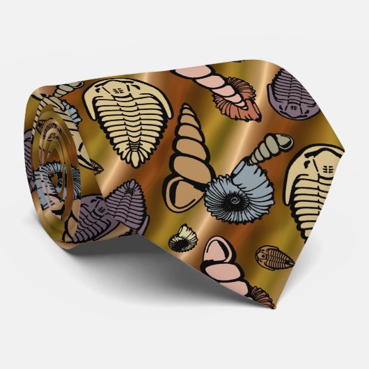 黙した化石の層- ネクタイ (ロール)