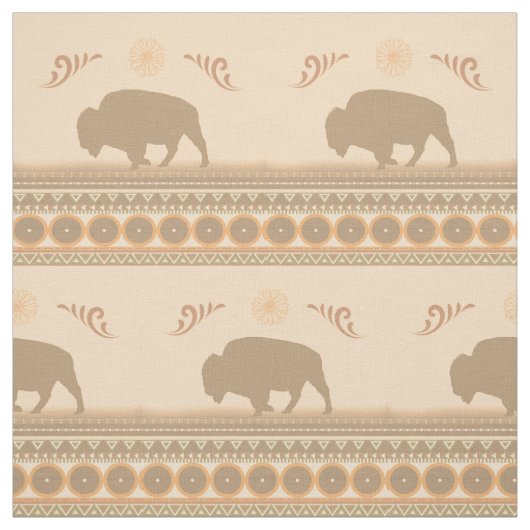 黙した種族のバイソン ファブリック (見本)