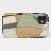 黙した色の抽象的な構成 Case-Mate iPhoneケース (裏面(横))