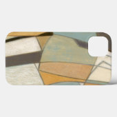 黙した色の抽象的な構成 Case-Mate iPhoneケース (裏面 (横))