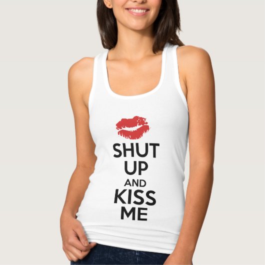 黙ってキス タンクトップ (正面)
