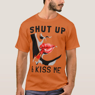 黙ってキス Tシャツ