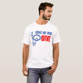 黙ってダイビング Tシャツ (正面フル)
