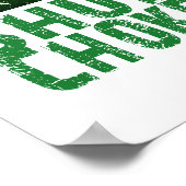 黙って人を窒息させるBJJのポスター ポスター (角)