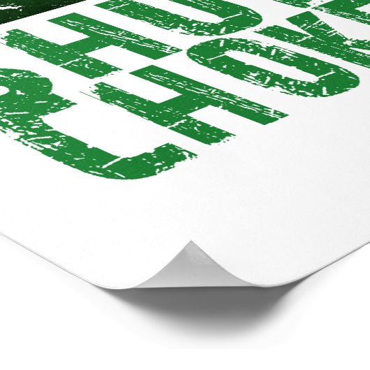 黙って人を窒息させるBJJのポスター ポスター (角)