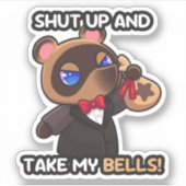 黙って俺の鐘を取れ!-シール シール (正面)