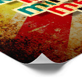 黙って女の子をキスおもしろいする ポスター (角)