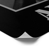 黙って持ち上げて!重量挙げエクササイズポスター ポスター (角)