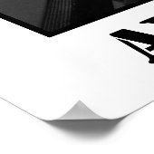 黙って持ち上げて！重量挙げエクササイズポスター ポスター (角)