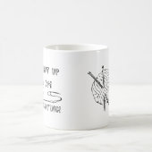 黙って数えている コーヒーマグカップ (中央)