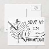 黙って数えている ポストカード (正面/裏面)