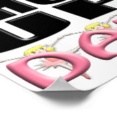 黙って踊る ポスター (角)