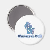 黙って転がる マグネット (正面/裏面)