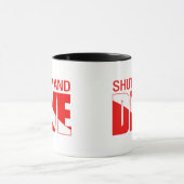 黙って飛び込む マグカップ (中央)