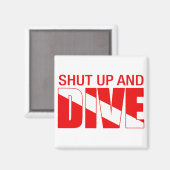 黙って飛び込む マグネット (正面/裏面)