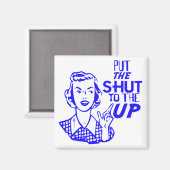 黙らせる マグネット (正面/裏面)