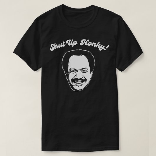 黙り込む Tシャツ (デザイン正面)