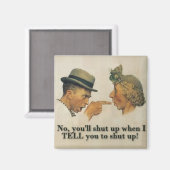 黙れと言ったら黙れ! マグネット (正面/裏面)