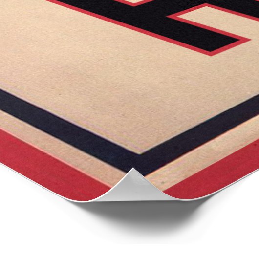 黙れヒッピー ポスター (角)