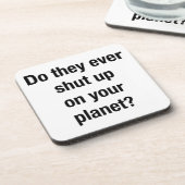 黙れ！ コースター (左側)