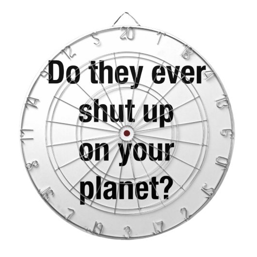 黙れ！ ダーツボード (正面)