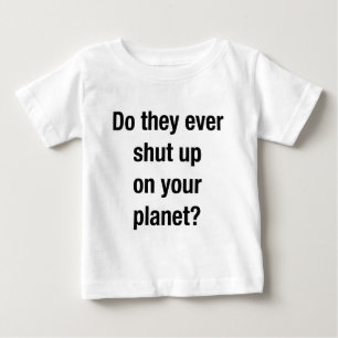 黙れ! ベビーTシャツ