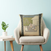 黙想で外で着席する4人のイスラム教の神秘家 クッション (椅子)