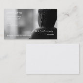 黙想に坐っている仏 名刺 (正面/裏面)