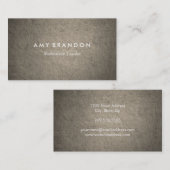 黙想のインストラクターの名刺 名刺 (正面/裏面)