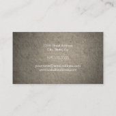 黙想のインストラクターの名刺 名刺 (裏面)