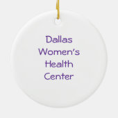 黙想のクラスのドア・ハンガー セラミックオーナメント (裏面)