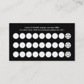 黙想のスタンプカード ロイヤリティカード (裏面)