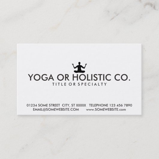 黙想のスタンプカード ロイヤリティカード (正面)