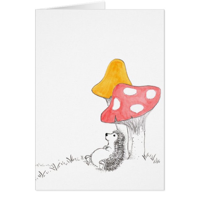 黙想のハリネズミ (正面)