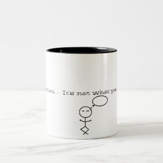 黙想のマグ ツートーンマグカップ