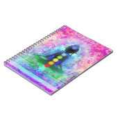 黙想のヨガのノート ノートブック (左側)