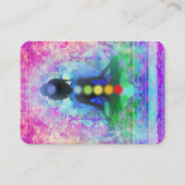 黙想のヨガの名刺 名刺 (正面)