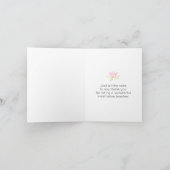 黙想の先生の感謝は感謝していしています サンキューカード (内部)