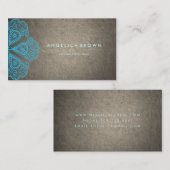 黙想の先生及び生命コーチの名刺 名刺 (正面/裏面)