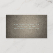 黙想の先生及び生命コーチの名刺 名刺 (裏面)