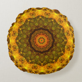 黙想の曼荼羅 ラウンドクッション