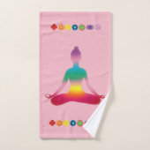 黙想の浴室タオルセット バスタオルセット (ハンドタオル)