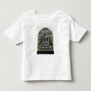 黙想の着席させた仏 トドラーTシャツ