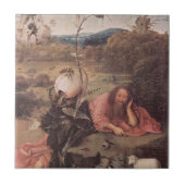 黙想のHieronymus Bosch St.洗礼者ヨハネ タイル (正面)