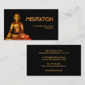 黙想仏 名刺 (正面/裏面)