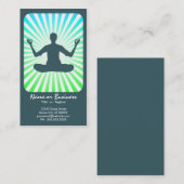 黙想: レトロ光線 名刺 (正面/裏面)